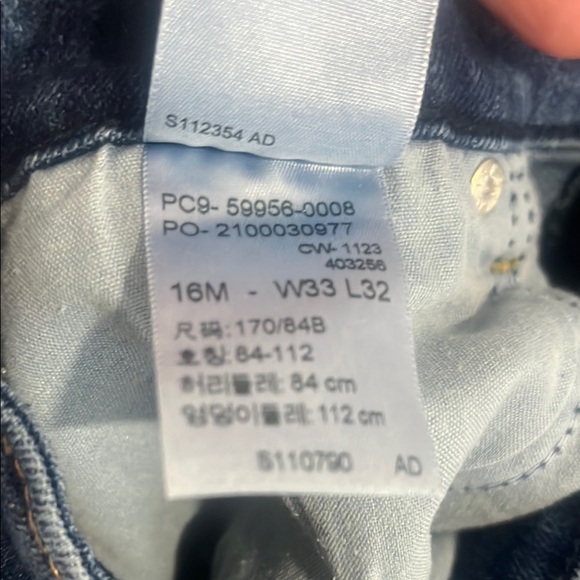 Signature by Levi Strauss Blue Denim Jeans - Picture 4 of 6